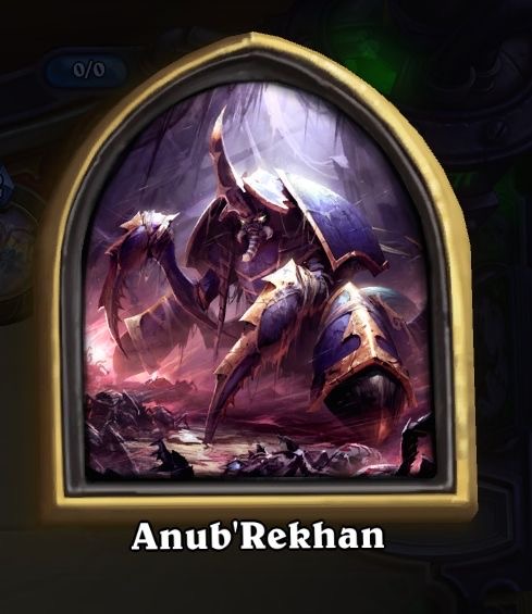 Hearthstone Curse of Naxxramas Heroic Arachnid Quarter Anub