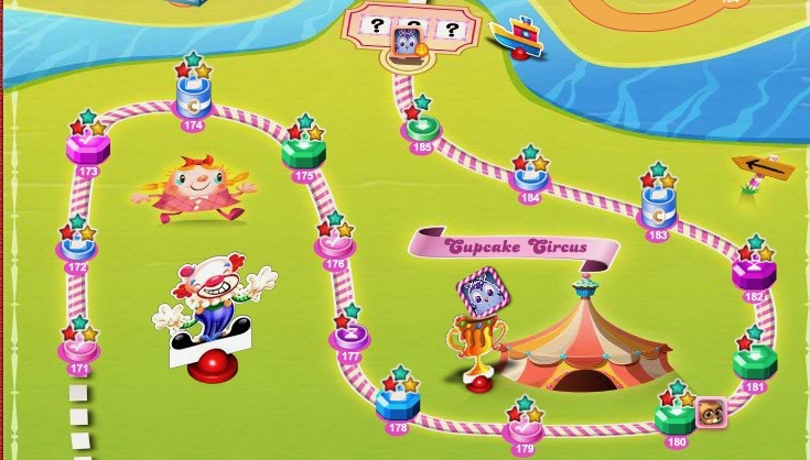 candy crush saga cupcakes