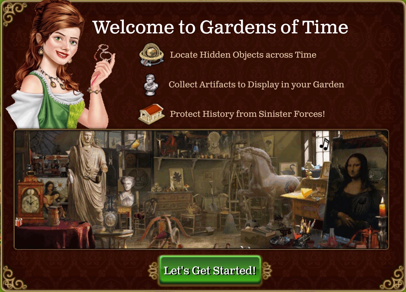 Gardens of Time Book of Jen
