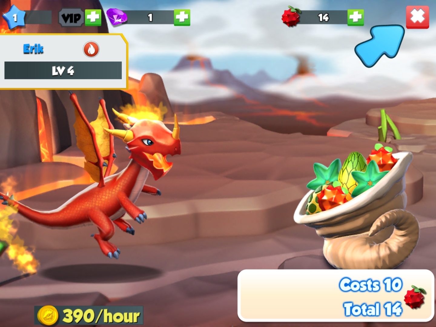 dragon mania legends fire dragon