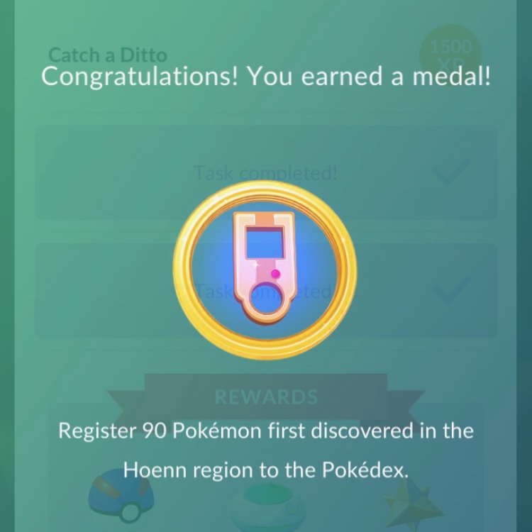 Pokémon Go Medals Book Of Jen