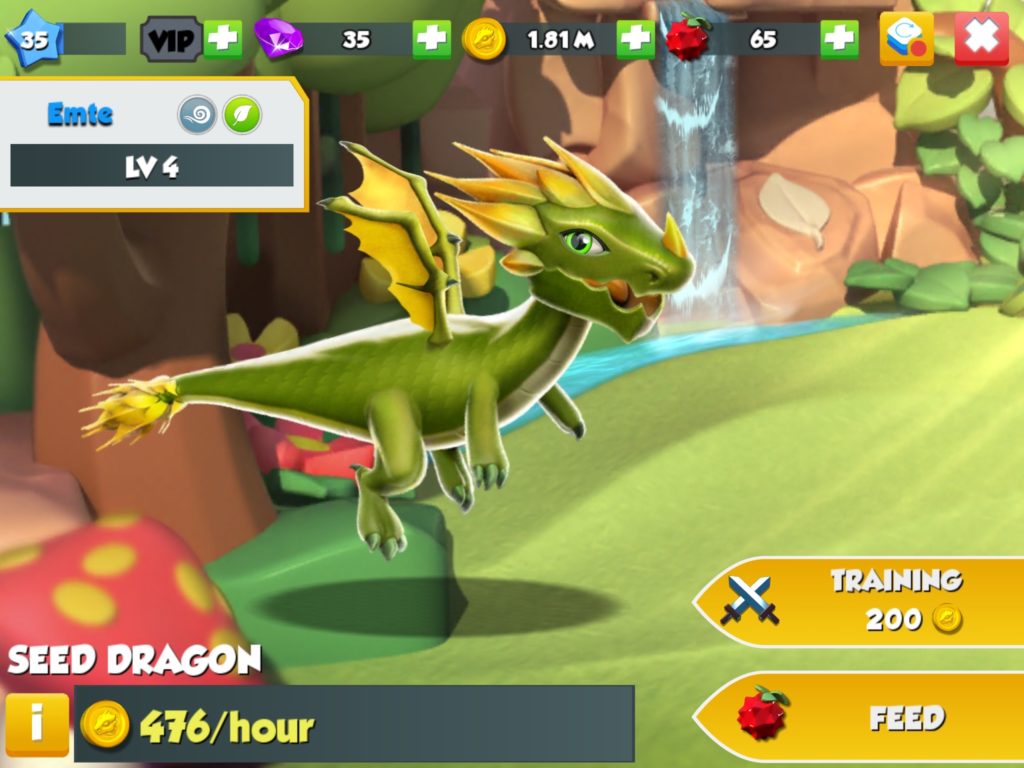 Dragon Mania Legends: Seedling Dragons Collection – Book of Jen