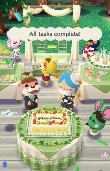 Animal Crossing Pocket Camp: Lottie’s Wedding Expo