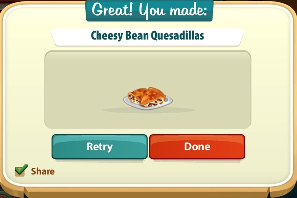 A plate of cheesy bean quesadillas