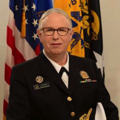Official photo of four-star Admiral Rachel Levine.