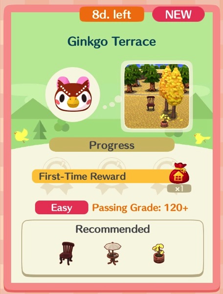 Ginkgo Terrace is the first of three classes connected to Celeste's Ginkgo Cafe.