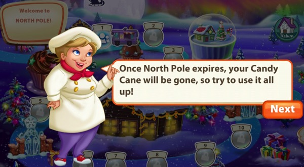 Chef Crisp says when North Pole expires, the Candy Cane will be gone.