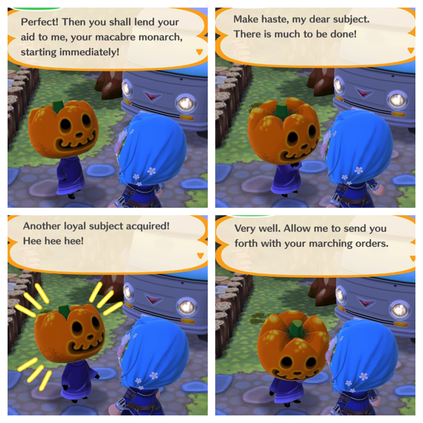 Jack tells my Pocket Camp character about what his plans.