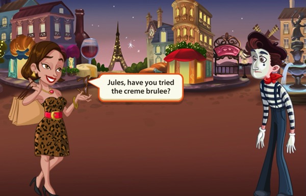 Fashionista asks Jules if he has tried the Creme Brûlée.